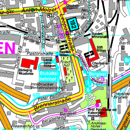 Stadtplan Innsbruck